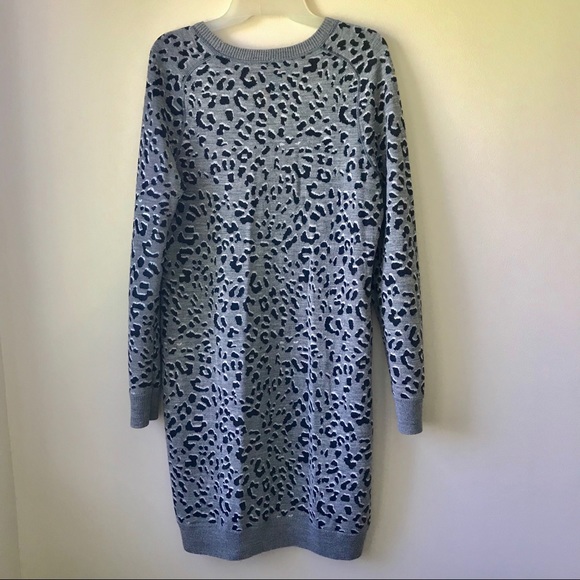 DONATING 8/1! | LOFT | leopard sweater dress - Picture 3 of 7